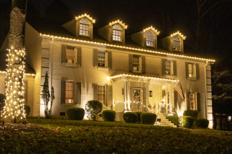 Holiday Light install in Charlotte NC